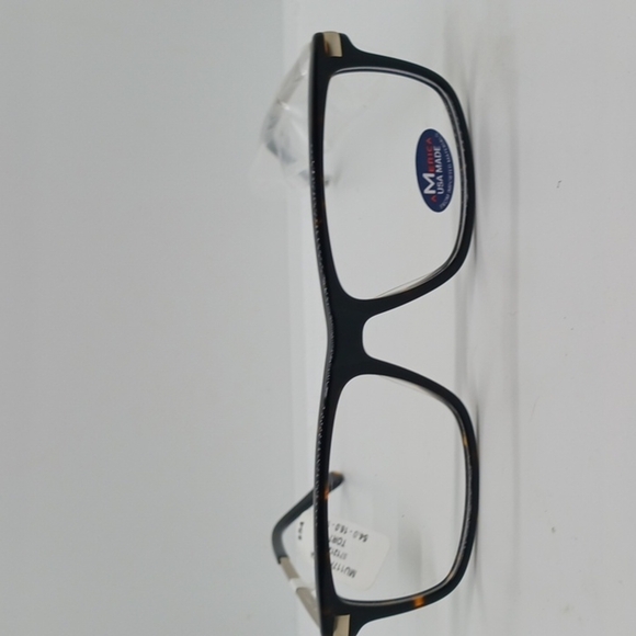NWT MEN'S M. AMERICA EYEGLASS FRAMES MU117 TORTOISE - Picture 1 of 5